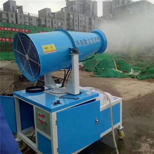 青海黄南 30米雾炮机如何守护雪域工地的蓝天白云？——除尘雾炮机全解析