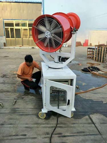 合肥炼钢厂雾炮机在露天堆场的除尘应用与充足货源保障